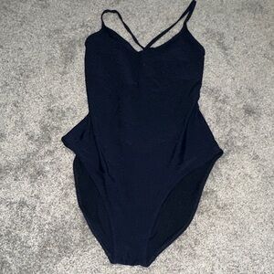 Aerie Midnight Blue One Piece Swimsuit
